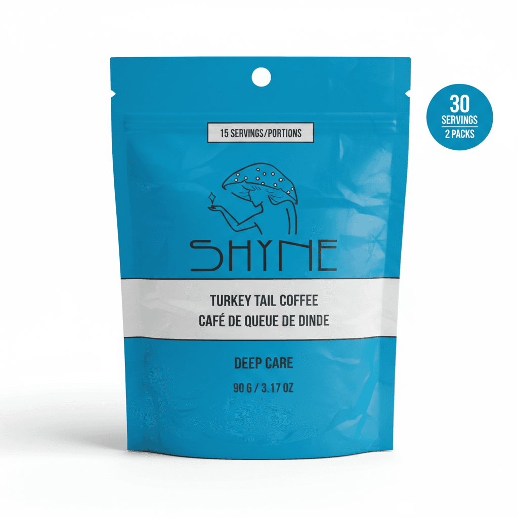 Shyne Turkey Tail Coffee 30 cups - Balance Blend