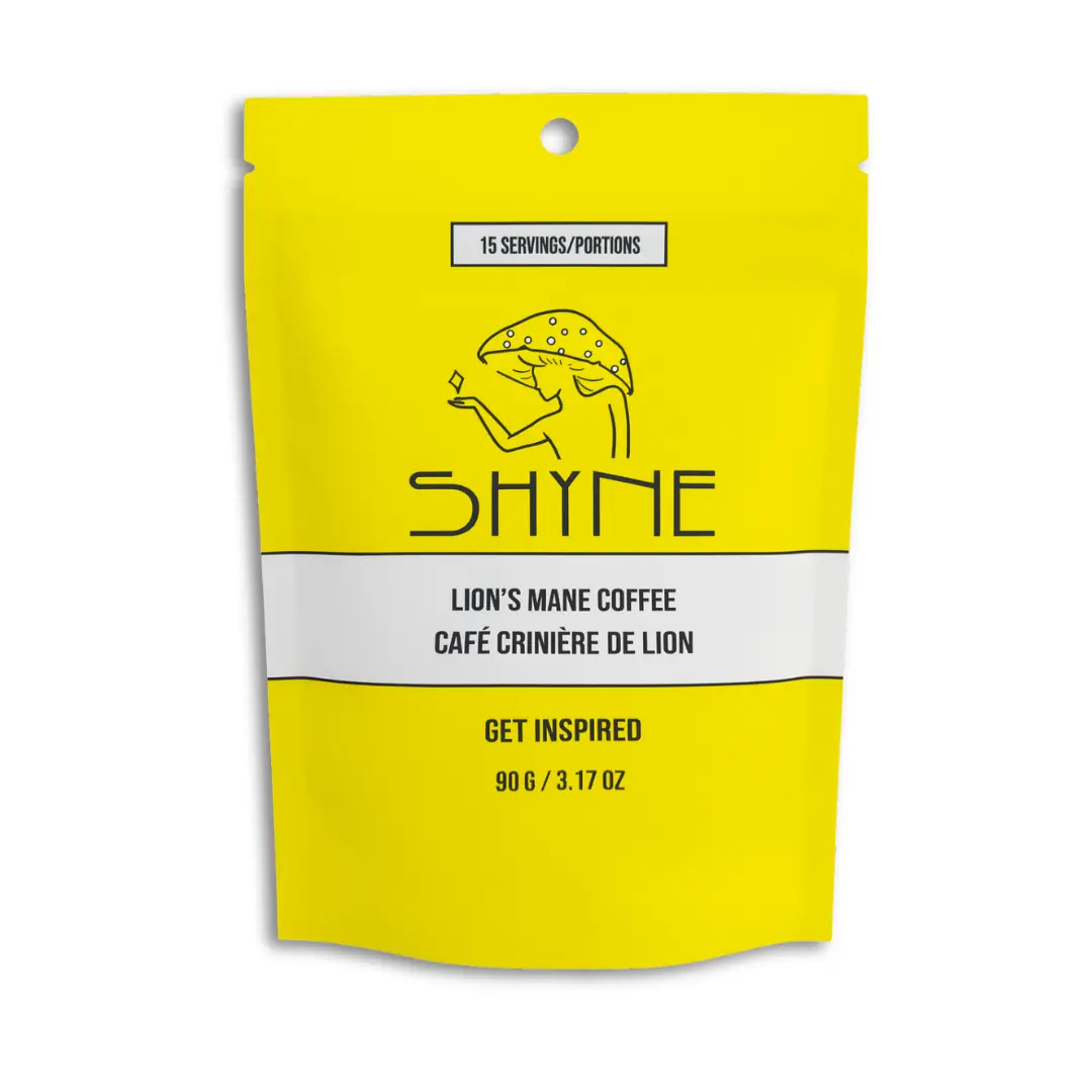 shyne lion's mane mushroom coffee