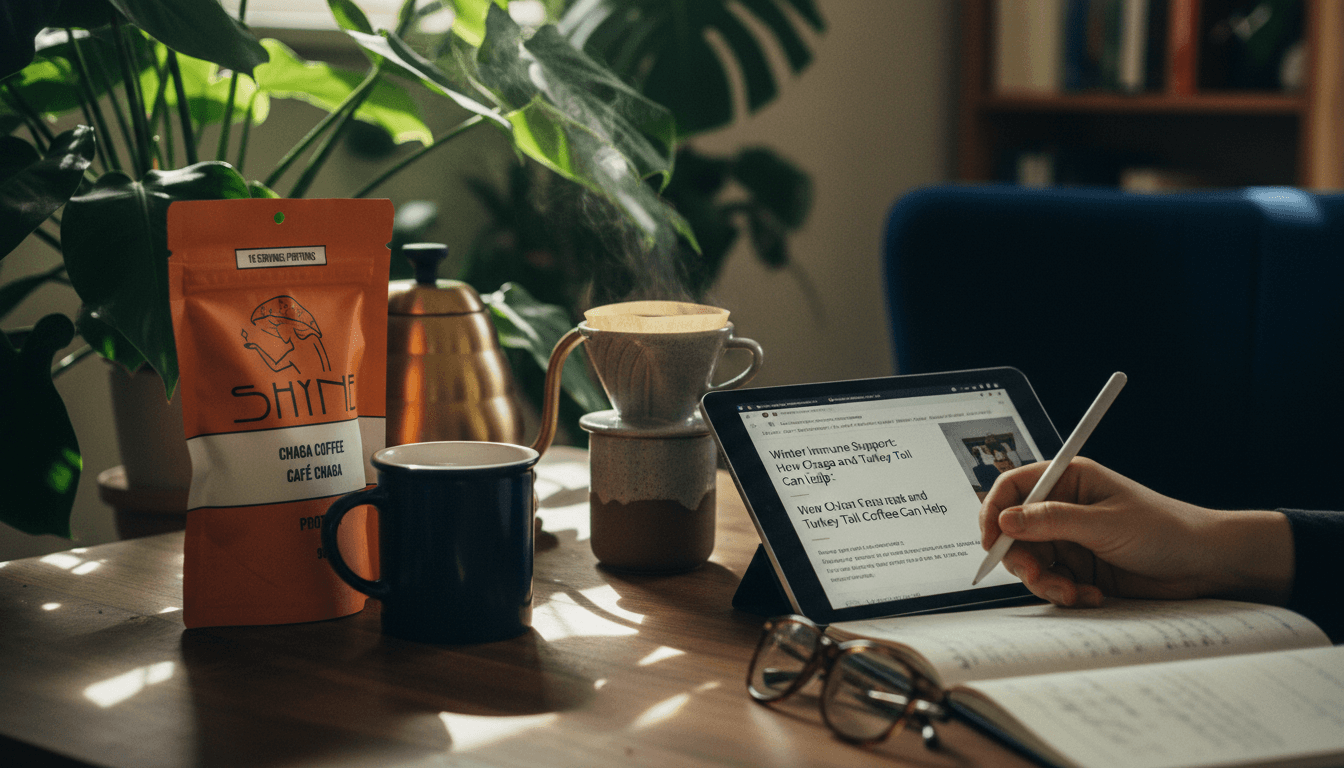 Featured image for Winter Immune Support: How Chaga and Turkey Tail Coffee Can Help