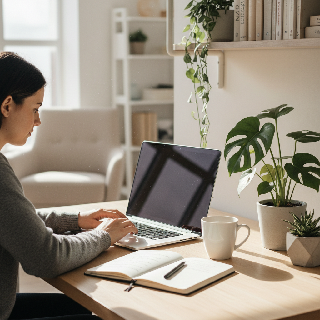 Brain focus and cognitive support concept