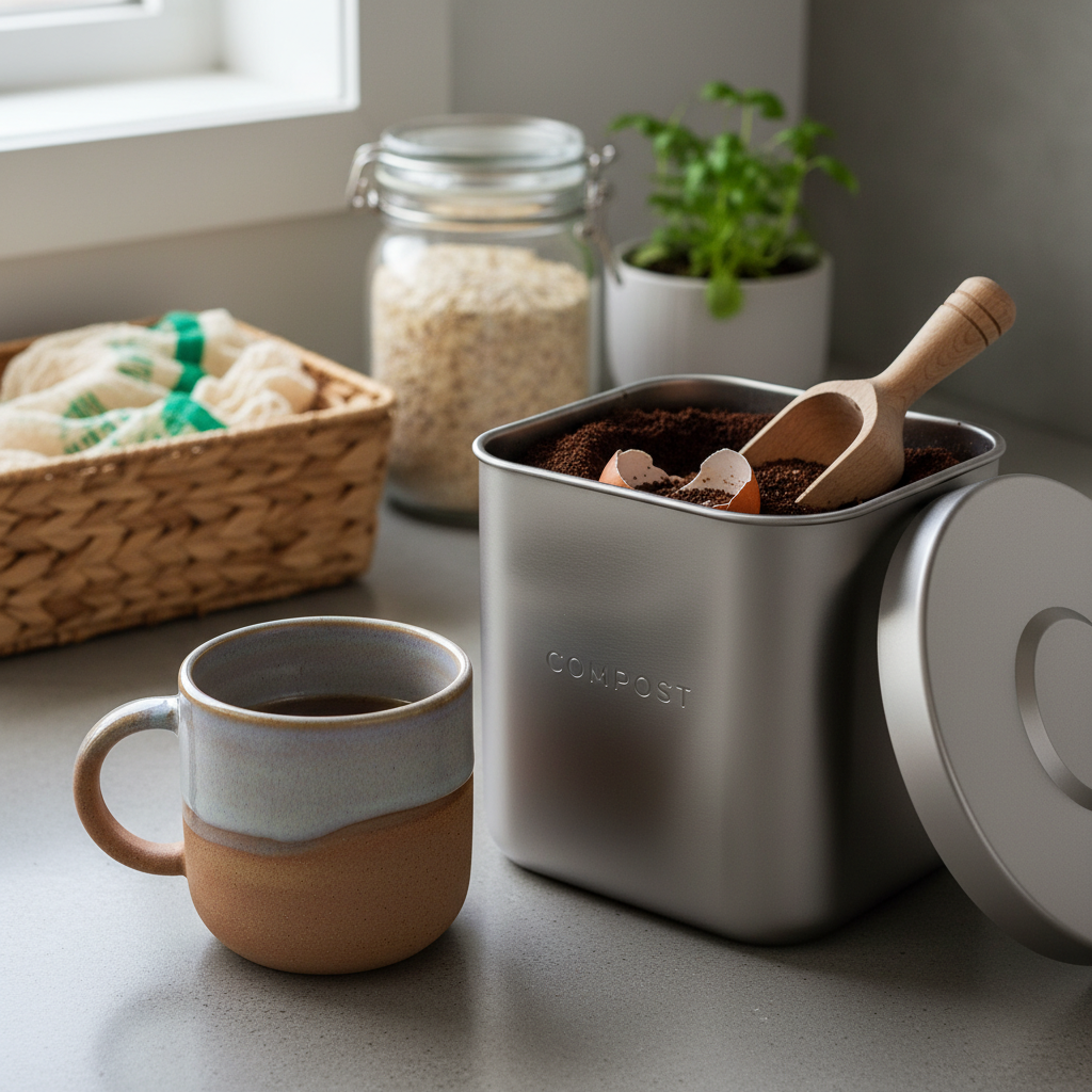 Eco-friendly mushroom coffee packaging